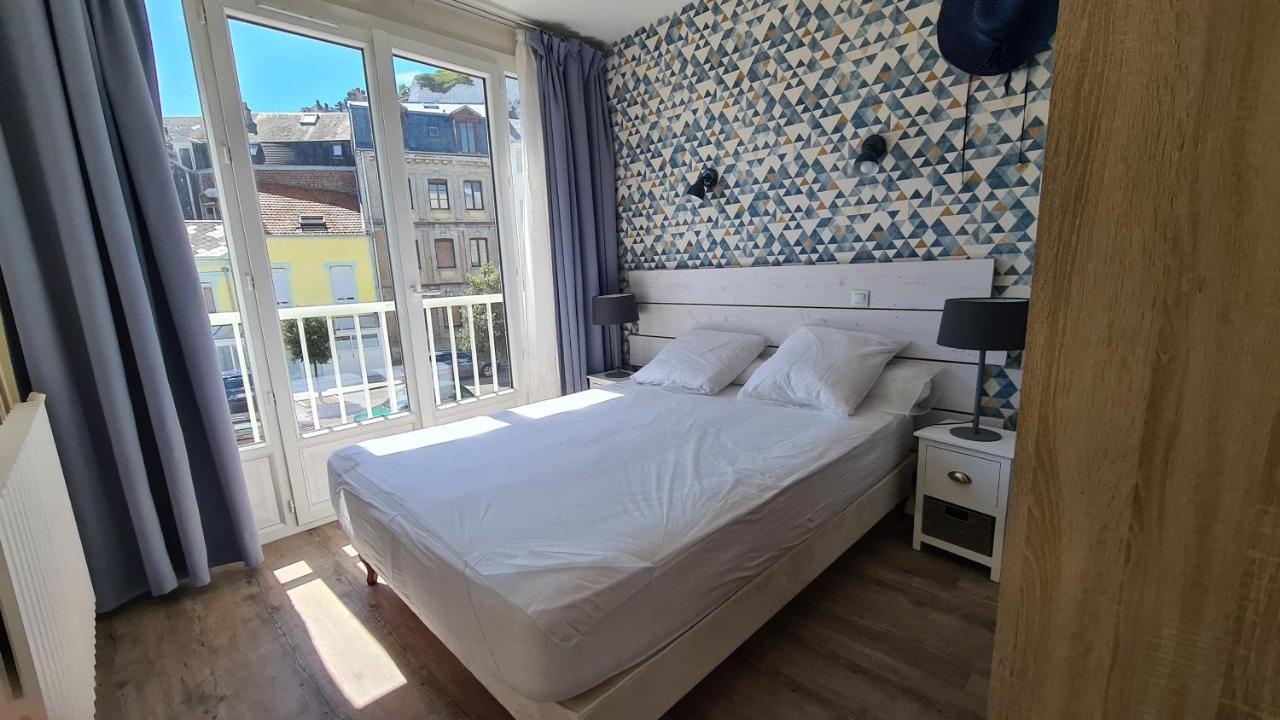 Residence Du Bord De Mer 9 Appartements Avec Une Vraie Vue Mer Le Tréport المظهر الخارجي الصورة
