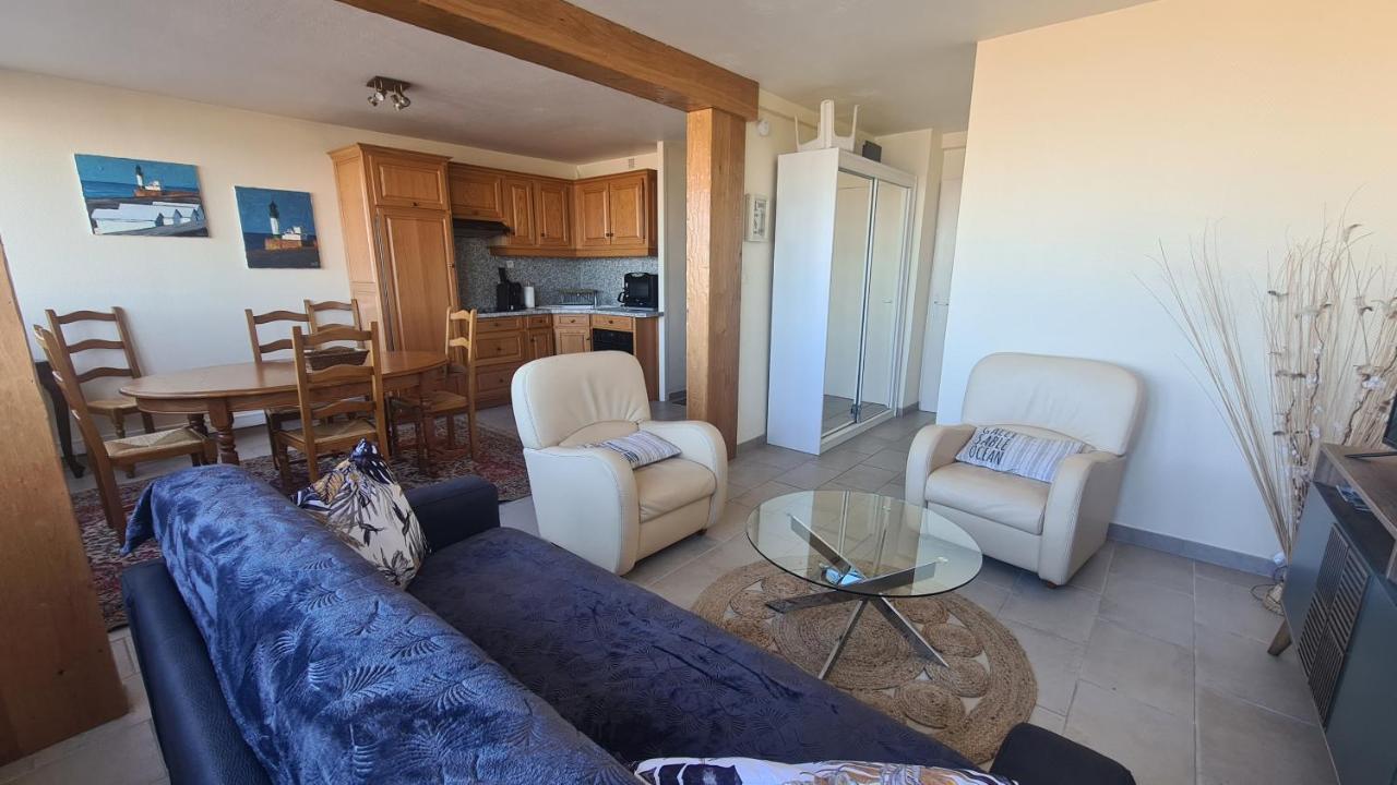 Residence Du Bord De Mer 9 Appartements Avec Une Vraie Vue Mer Le Tréport المظهر الخارجي الصورة
