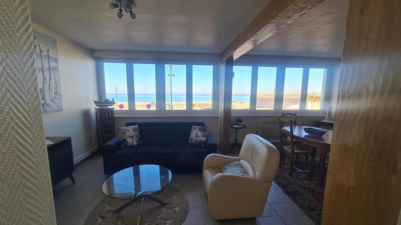 Residence Du Bord De Mer 9 Appartements Avec Une Vraie Vue Mer Le Tréport المظهر الخارجي الصورة
