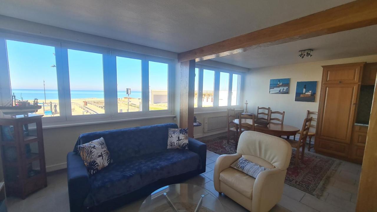 Residence Du Bord De Mer 9 Appartements Avec Une Vraie Vue Mer Le Tréport المظهر الخارجي الصورة