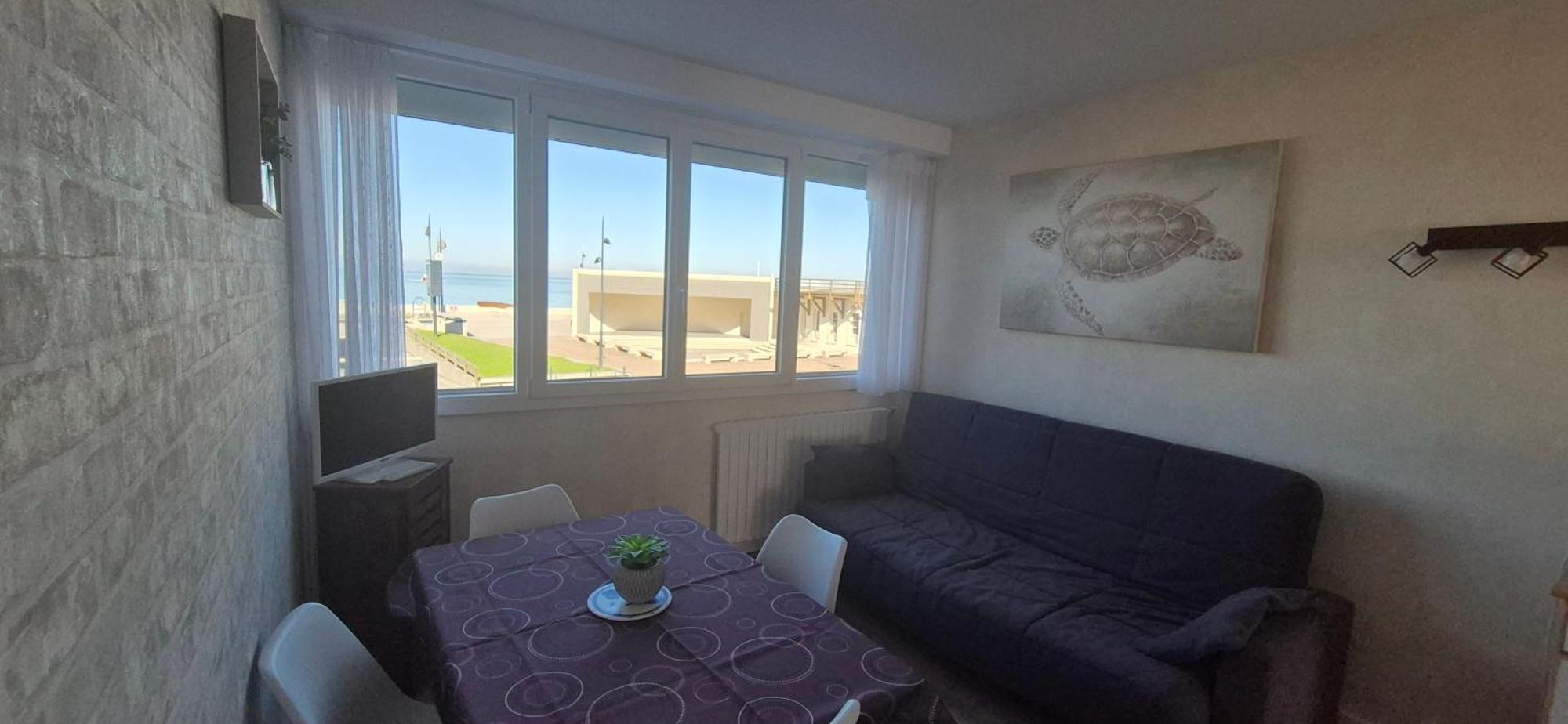 Residence Du Bord De Mer 9 Appartements Avec Une Vraie Vue Mer Le Tréport المظهر الخارجي الصورة